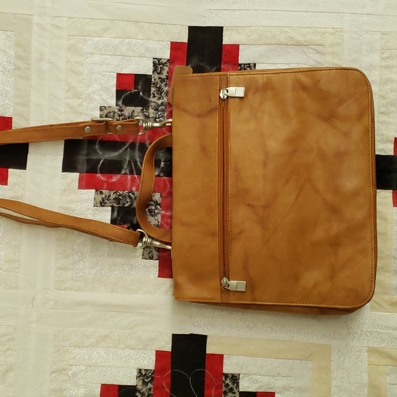 Leather Handpainted Bag - Picture 3 of 3